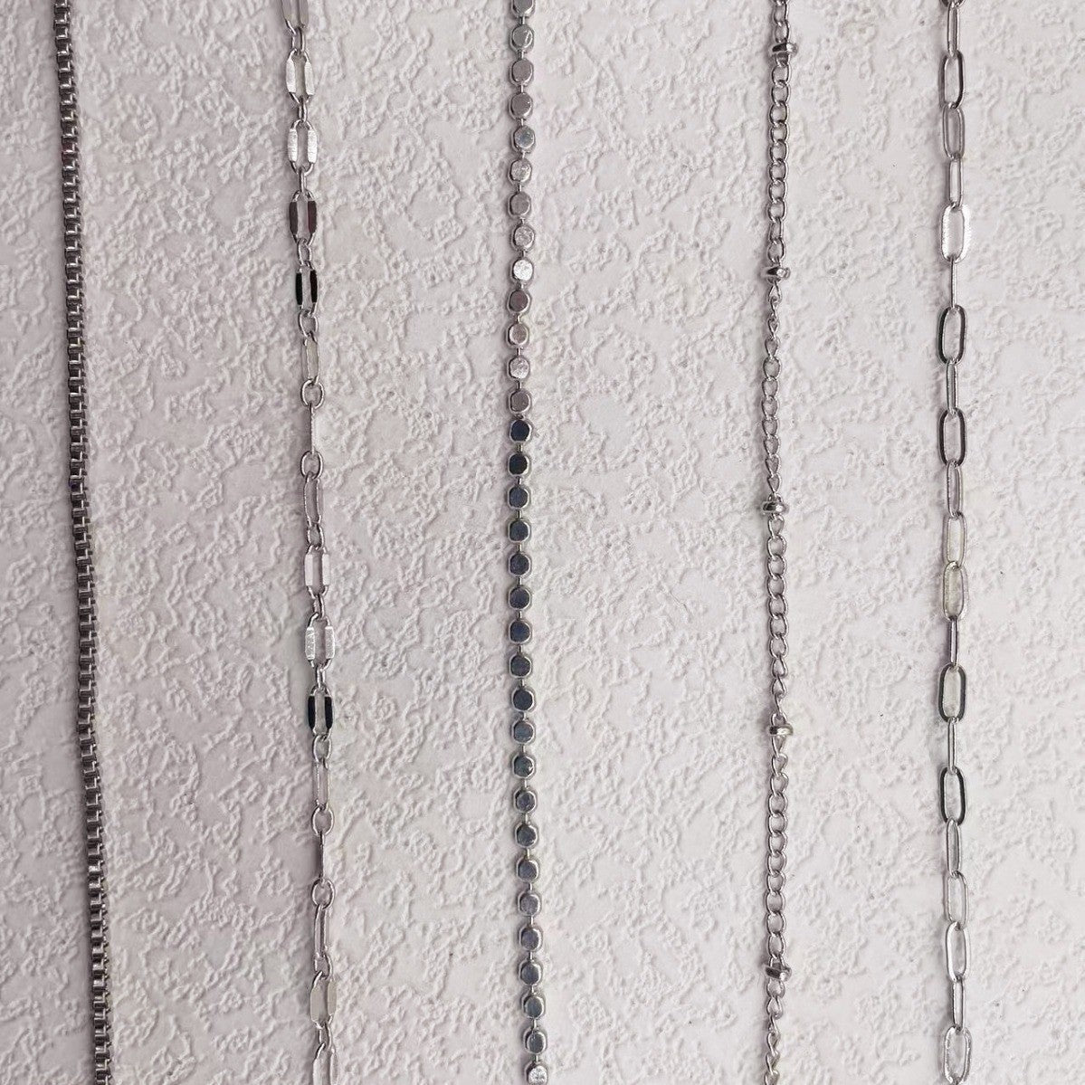 Women's Pcs Set Metal Figaro Chain Suit Bracelets