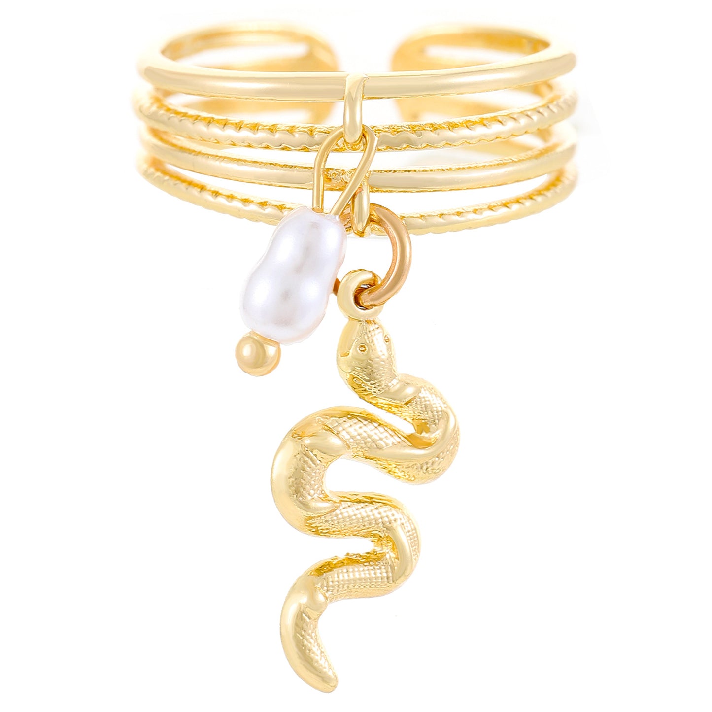 Luxury High Sense Cat's Paw Eyes Rings