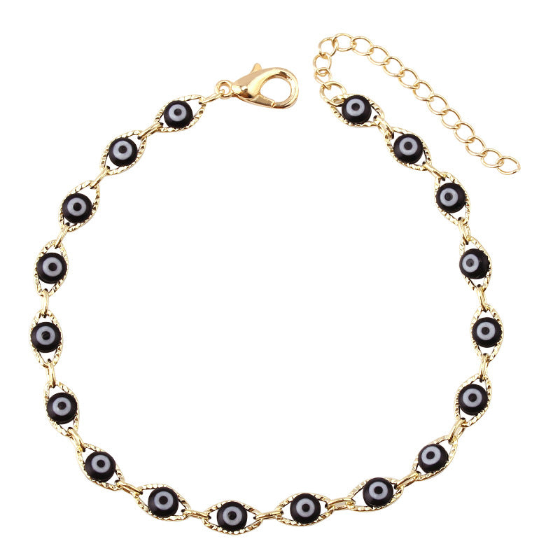 Design Simple Assorted Color Devil's Eye Bracelets