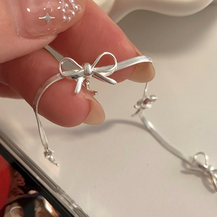 Women's Bow Sweet Personality Affordable Luxury Exquisite Niche Design Snake Bracelets