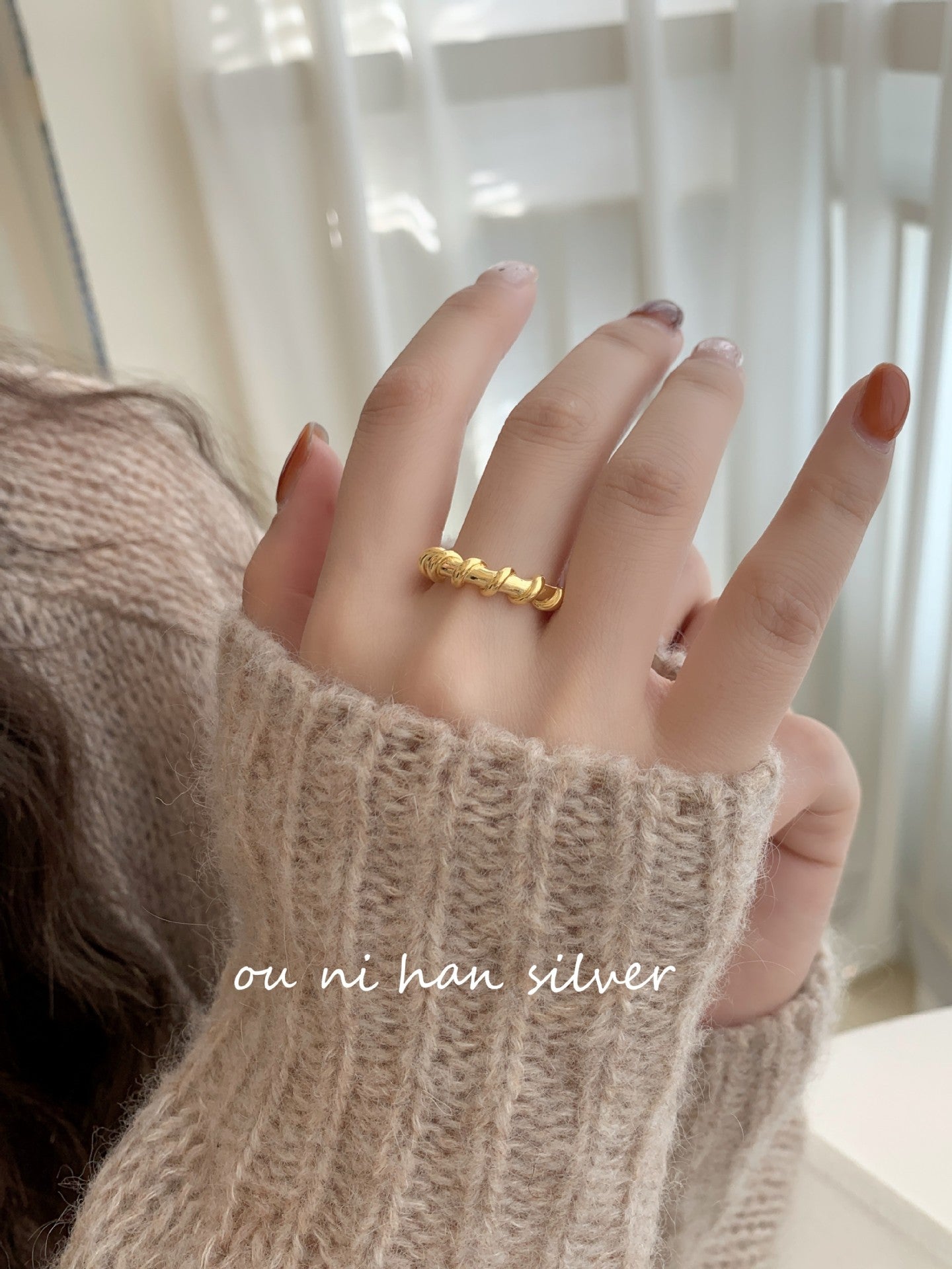 Oni Sterling Sier Female Style Design Rings