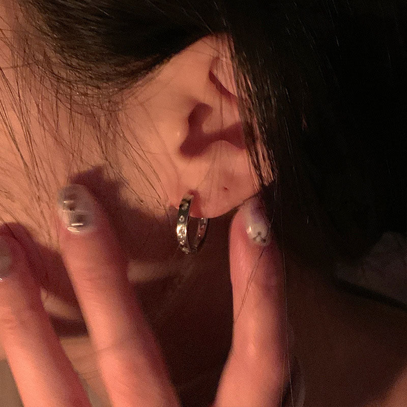 Korean Style Hoop High-grade Fashion Ear Rings