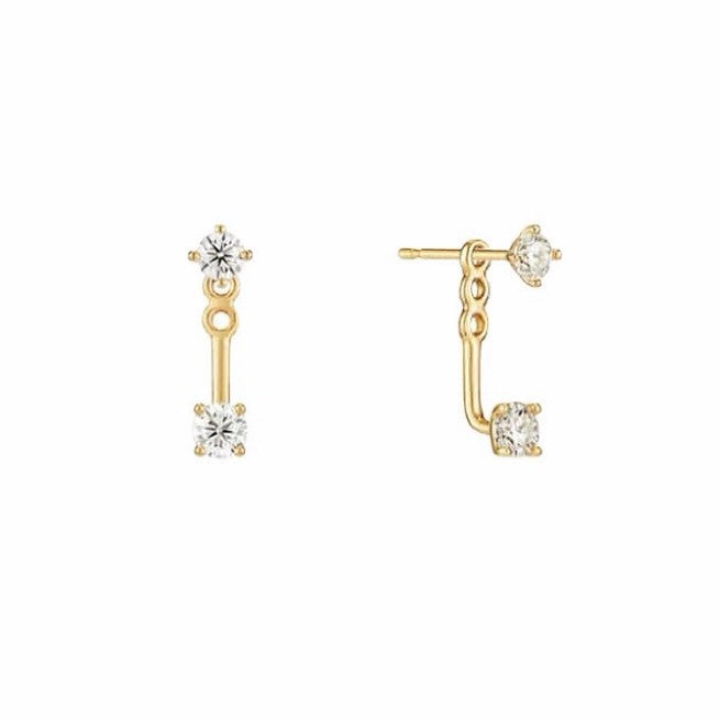 Women's Zircon For Niche Design Premium Super Stud Earrings