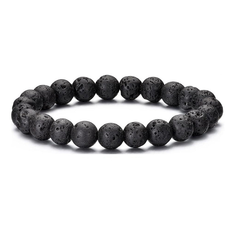 Women's & Men's Eye Hand-woven White Turquoise Suit Stretch Bracelets