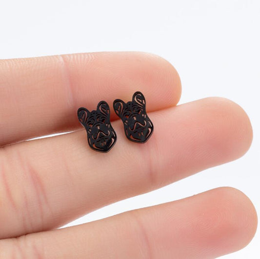 Sports Volleyball Black Dignified Sense Of Earrings