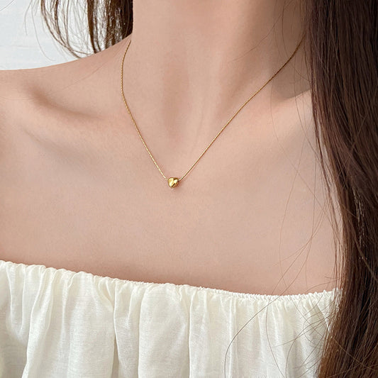 Opposite Sex Love Titanium Steel Female Fashion Necklaces
