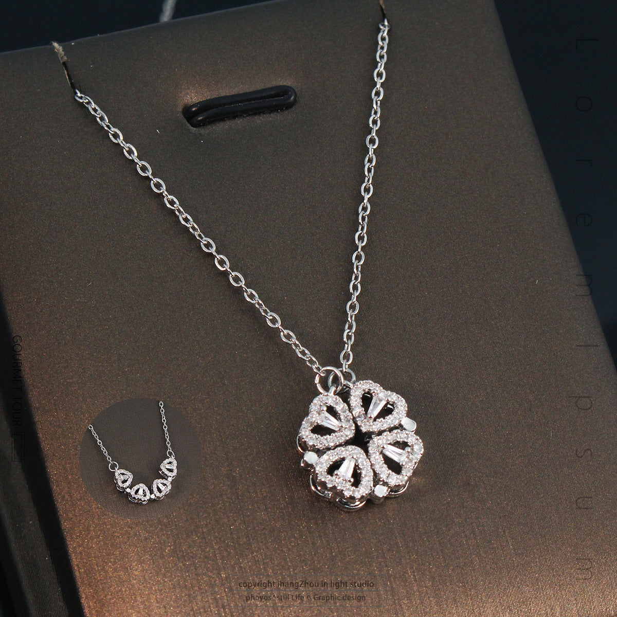 Women's Trendy Summer Rotating Sunflower High-grade Necklaces