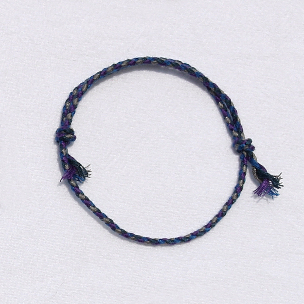 Hand-woven Tibetan Hand Rub Thread Carrying Bracelets