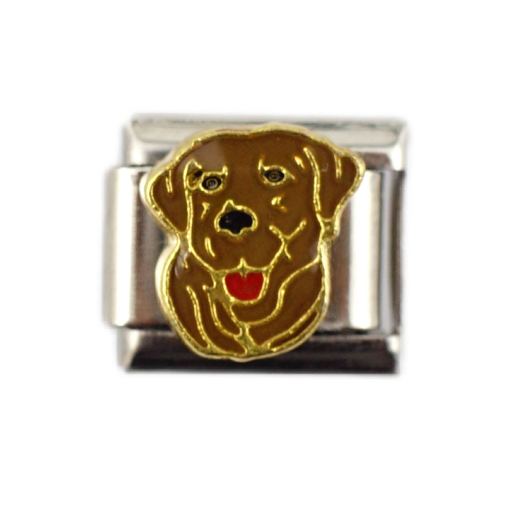 Italian Style Module Series Puppy Modeling Bracelets