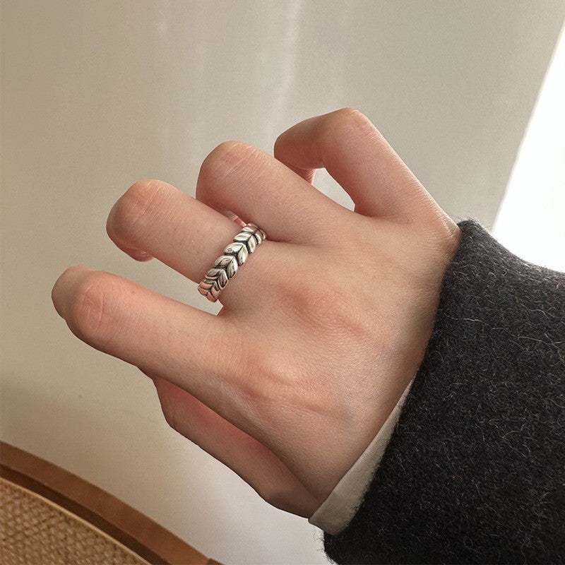 Women's More Than Ornament For Minority Elastic String Small Rings