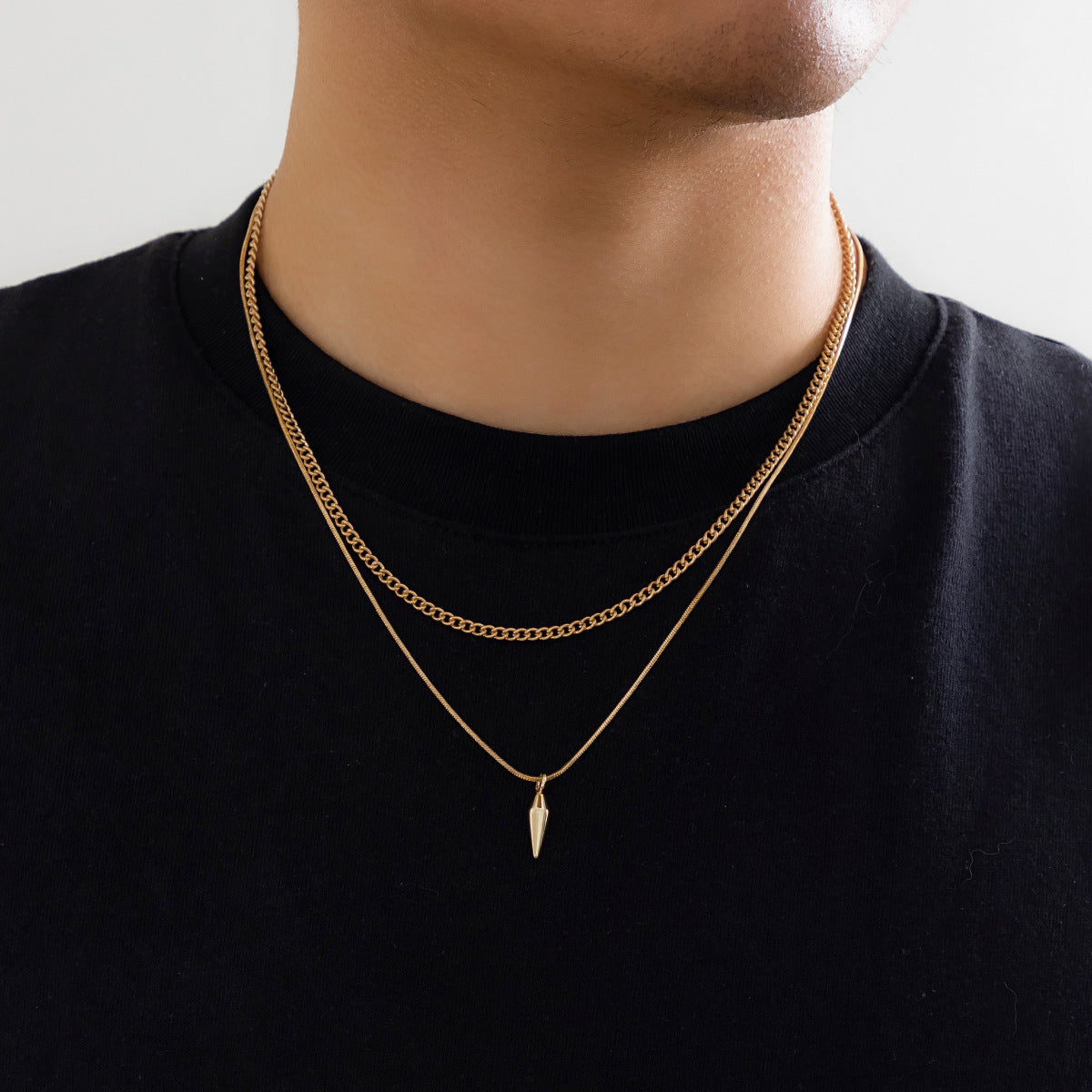 Men's Trendy Hip Hop Cool Long Sweater Necklaces