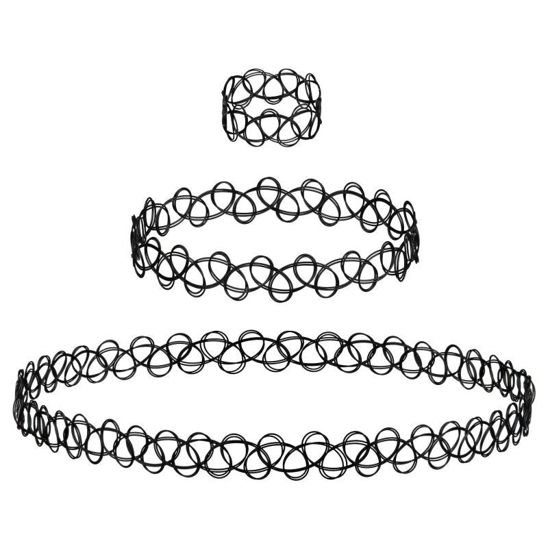 Fishing Line Clavicle Chain Neck Gothic Collar