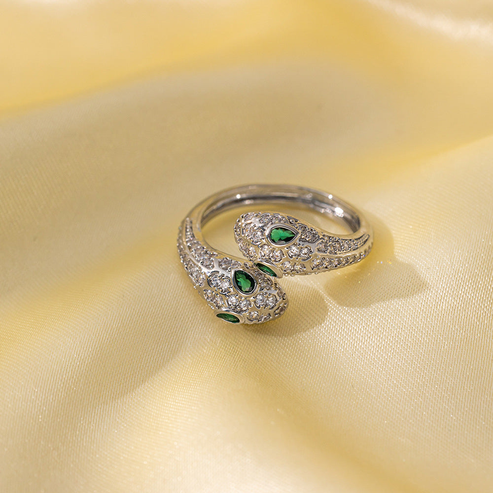 Adjustable Simple Real Gold Electroplated Delicate Super Rings