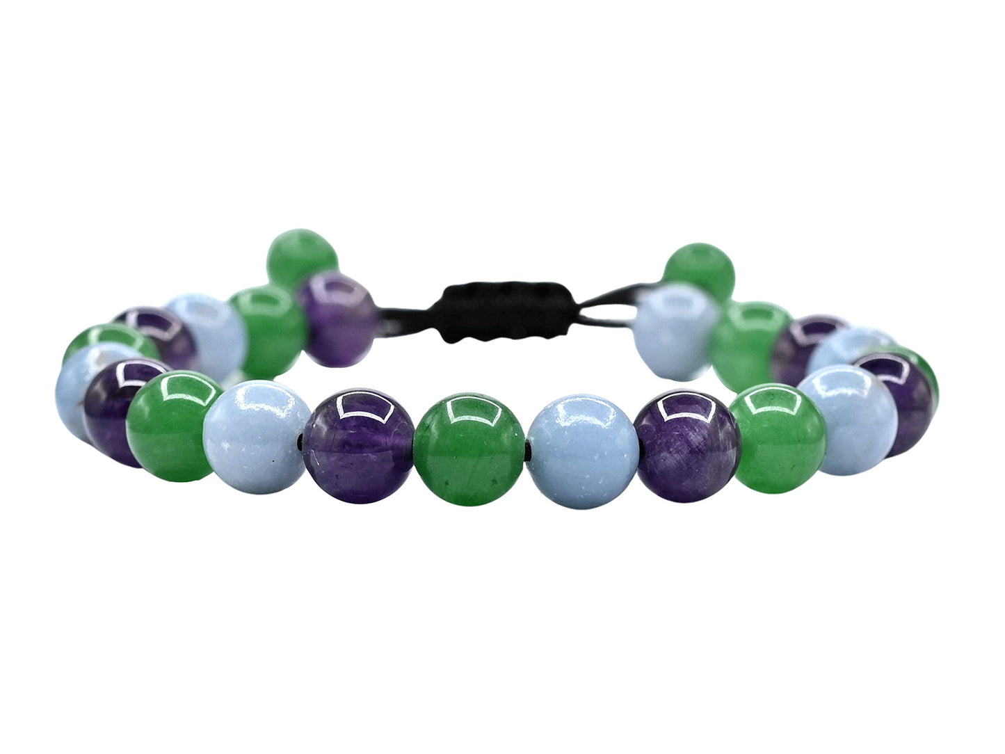 Stone Fluorite Hematite Tiger Eye Rose Bracelets