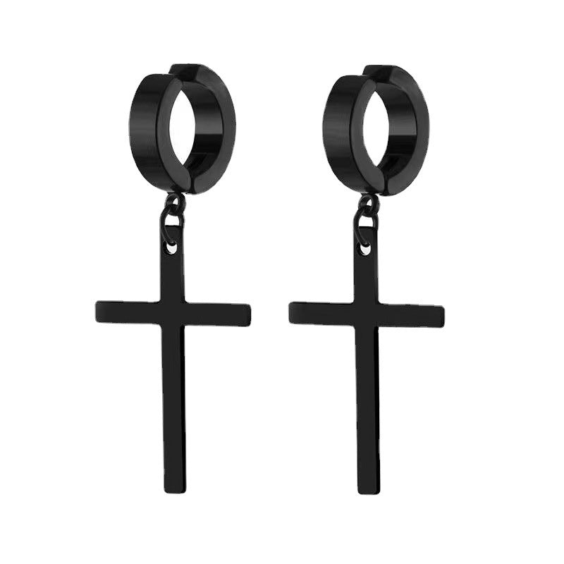 Stainless Steel Cross Shelf No Pierced Rings