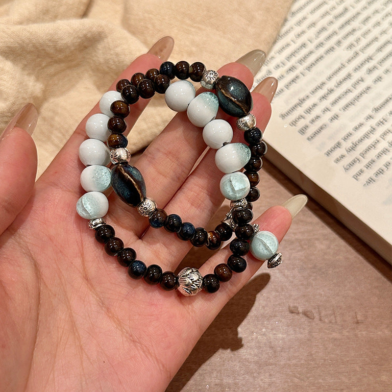 Niche Retro Chinese Beaded Handmade Stall Bracelets