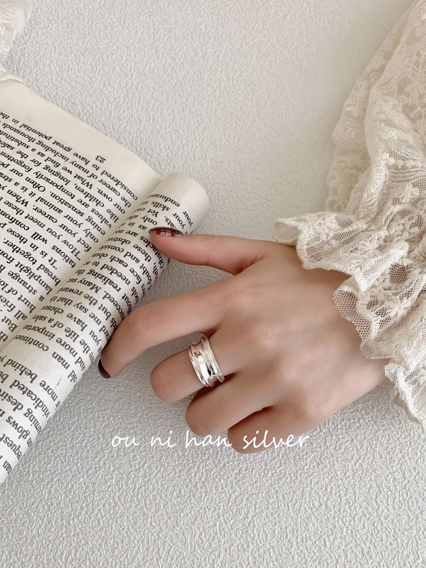 Oni Sterling Sier Female Style Design Rings