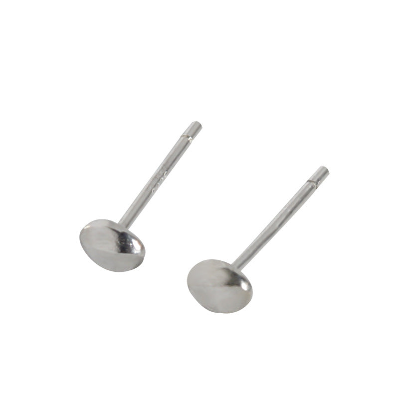 Women's Korean Style Niche Design Cold Minimalist Texture Reshaped Stone Earrings