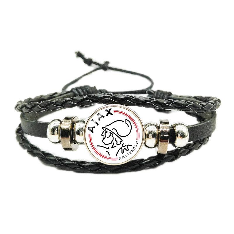 Champions League Football Club Logo Time Bracelets
