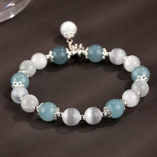 Style Red Agate Opal Beaded Female Bracelets