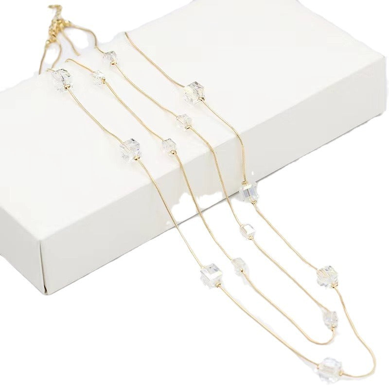Sweater Chain Fashionable Temperamental Affordable Luxury Necklaces
