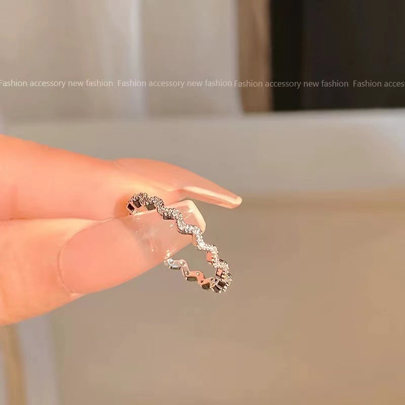 Light Luxury Minority High Sense Open Rings