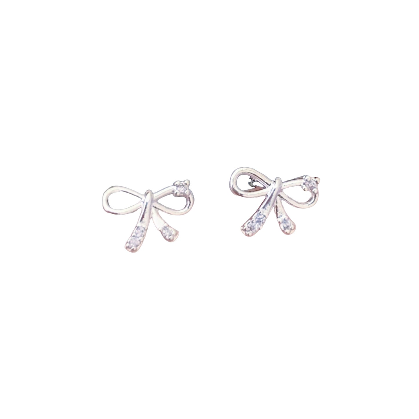 Bowknot Personalized Ballet Style Simple Female Exquisite Refined Grace Light Rings
