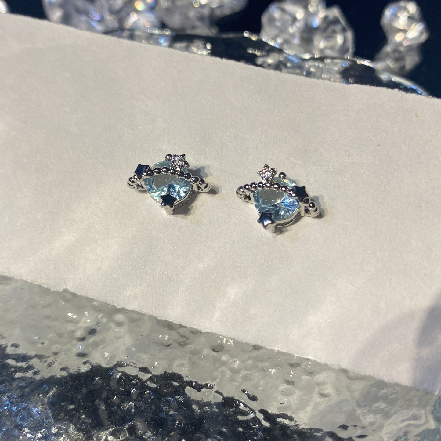Moon Memory Bright Starry Sky Series Earrings