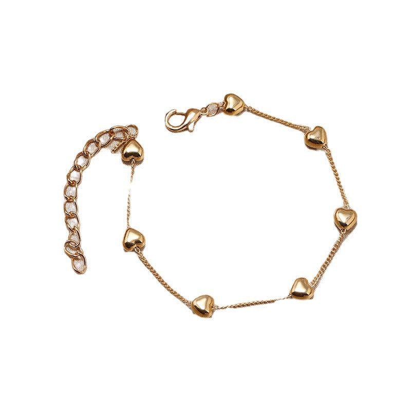 Love High-grade Refined Simple Niche Design Bracelet