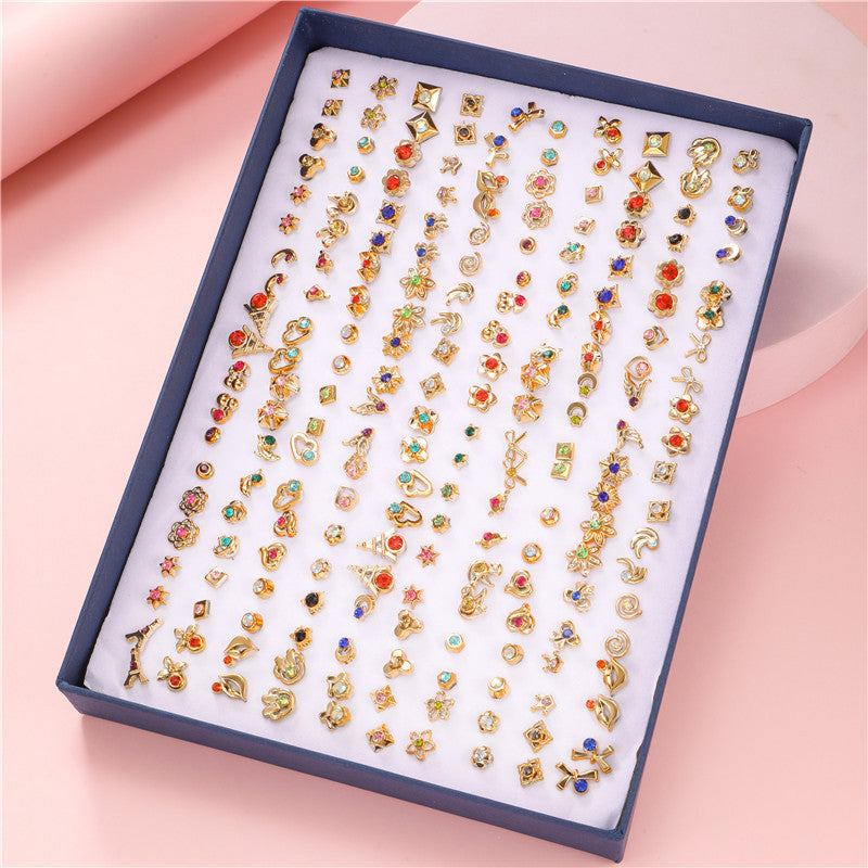 Korean Style Plastic Pair Boxed Collection Dripping Rings