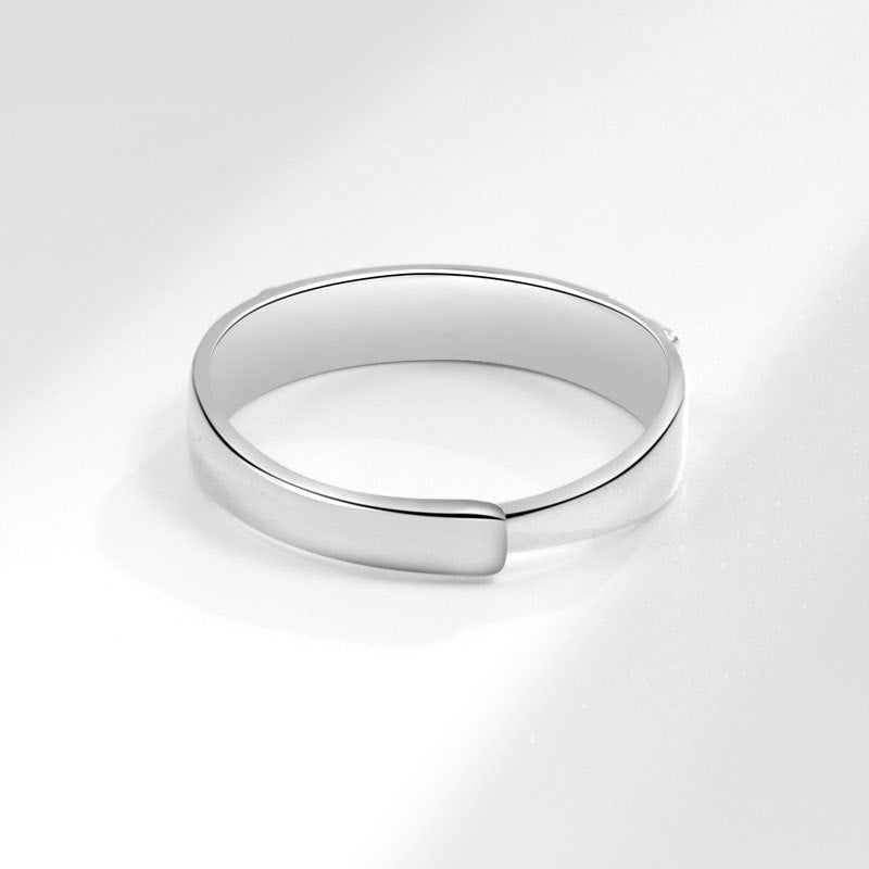 Style Relief Three-dimensional Money Drawing Luck Rings