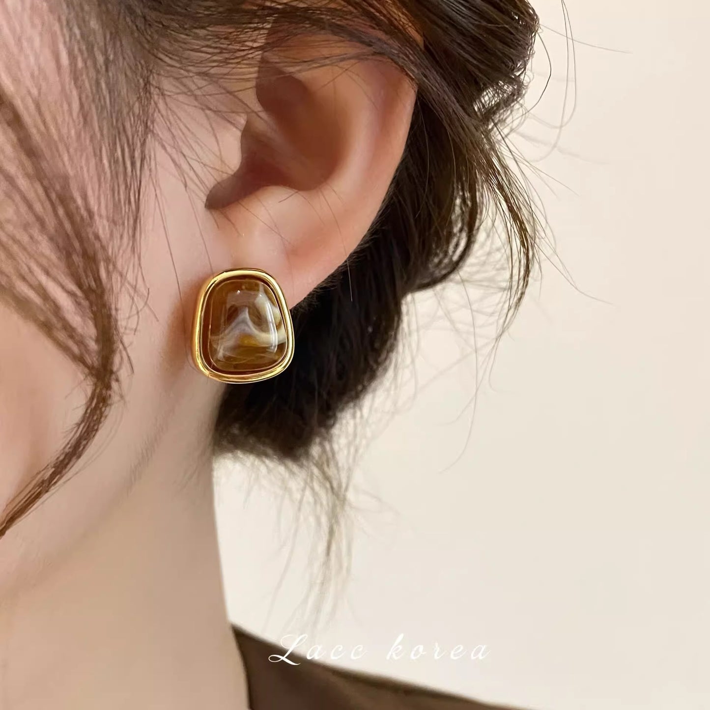French Style Geometric Pearl Fashion Minority Design Advanced Earrings