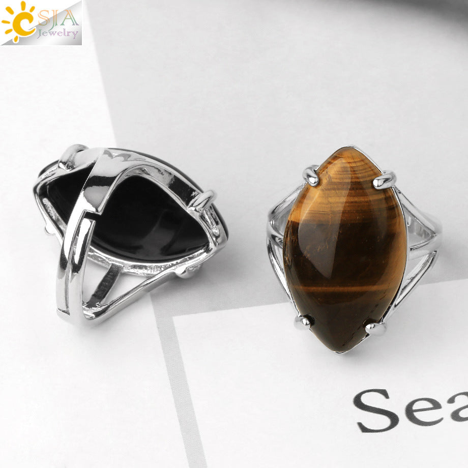 Women's Eye Cold Wind Fashion Alloy Open Rings