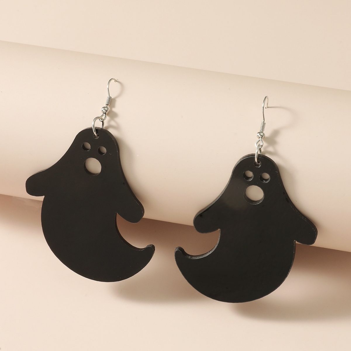 Punk Exaggerated Spider Ghost Skull Hand Acrylic Earrings