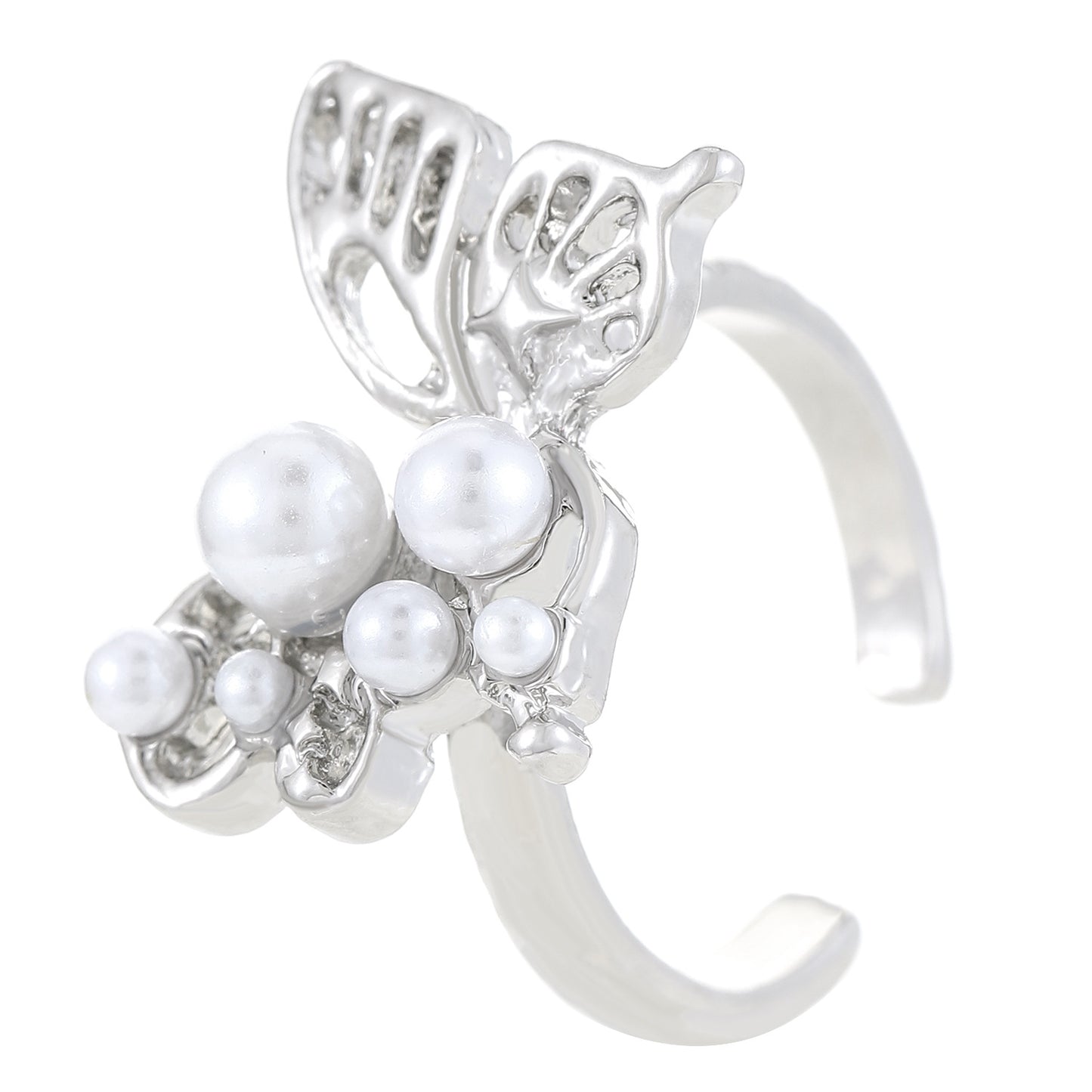 Love Cross Open Female Special Interest Rings