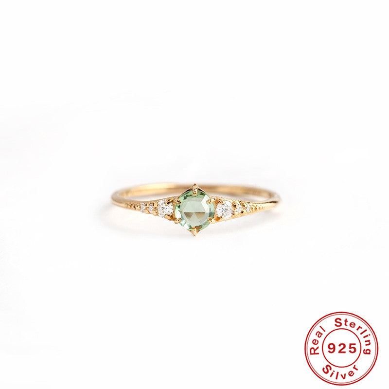 Square Diamond Engagement Daily Wear Index Rings