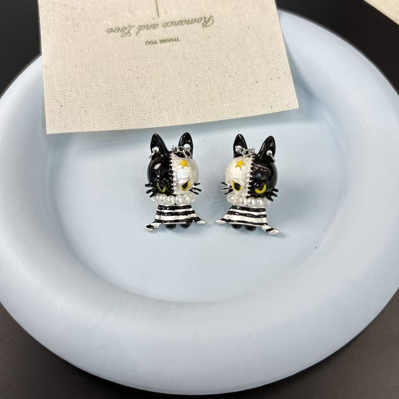 Spicy Pharaoh Egypt Cat Black Female Design Advanced Rings