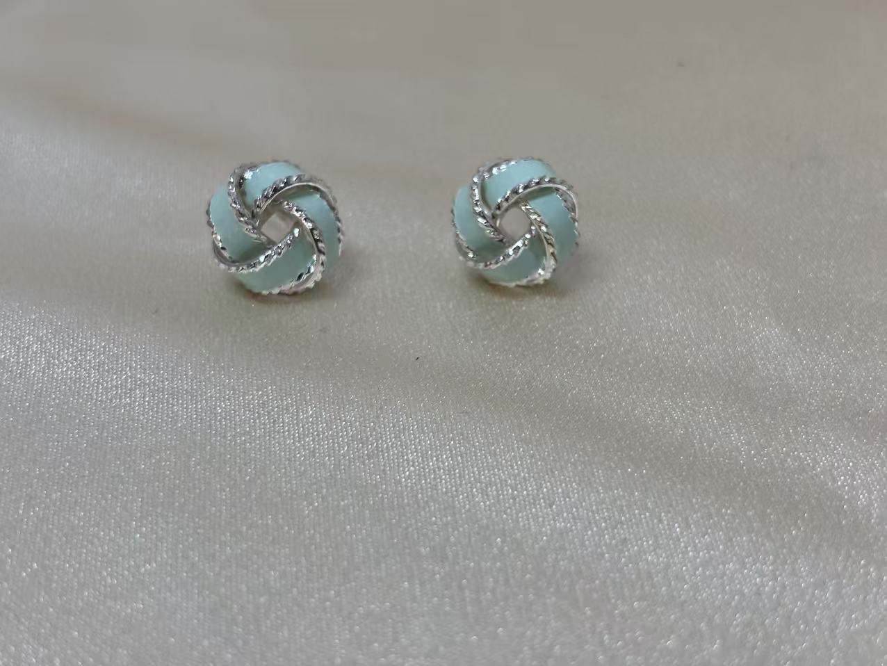 Women's Retro Elegant Drip Glazed Twist For Design High-grade Gentle Rings
