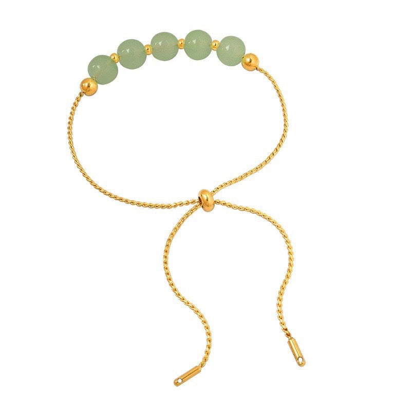 Retention Stone Right Rain Light Luxury Bracelets