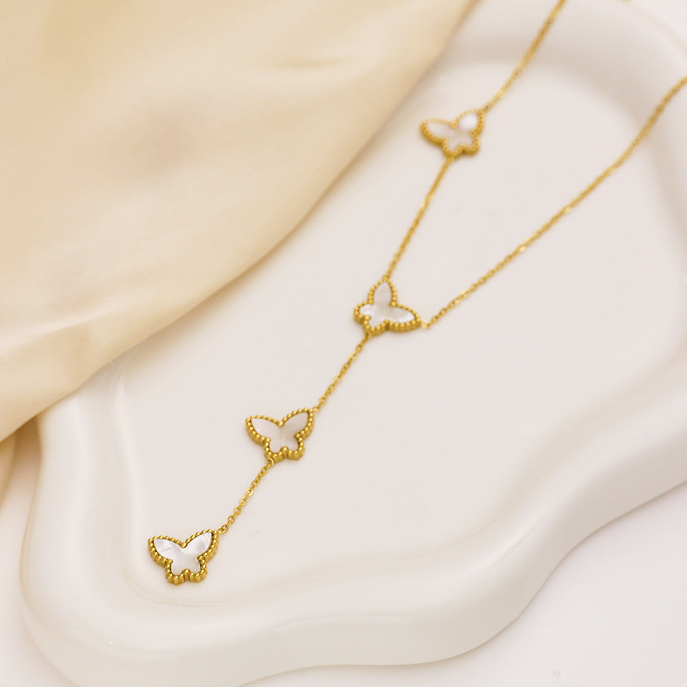 Special Interest Light Luxury Design Sweater Necklaces