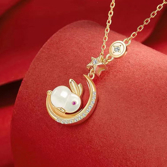 Hare Female Life Light Luxury Minority Necklaces