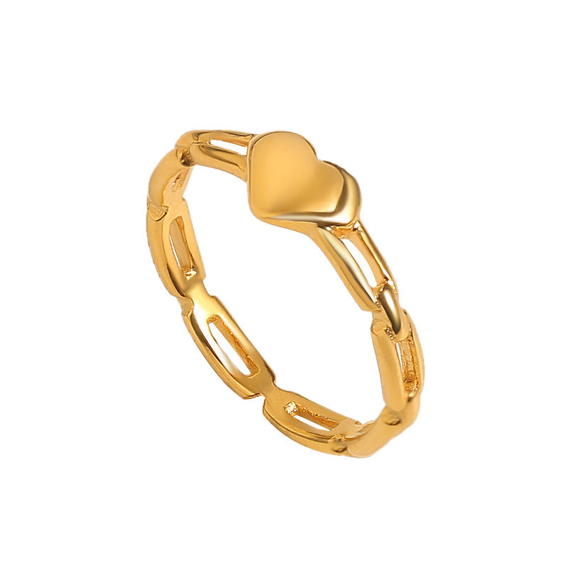 Design Light Luxury Cold High Sense Rings