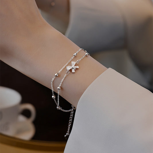 Women's Bow Exquisite Girlfriends Special Interest Light Bracelets