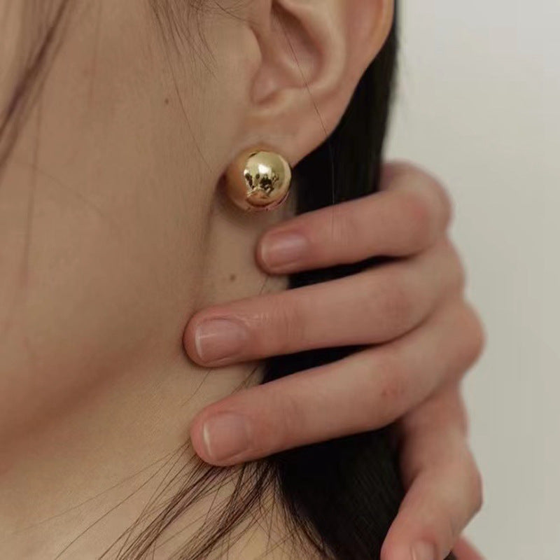 Women's Luxury High-grade Sier Needle Simple Elegance Earrings