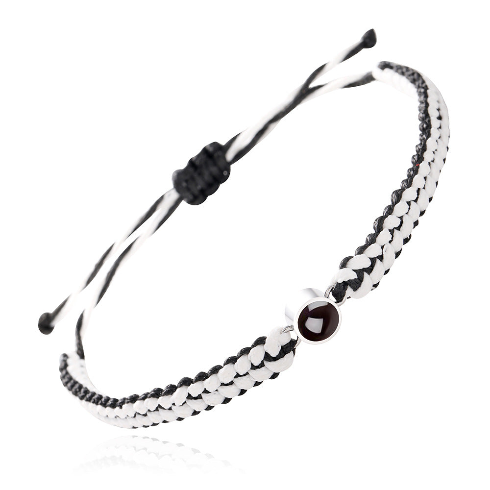 Korean Style Projection Hand Weaving Simple Bracelets
