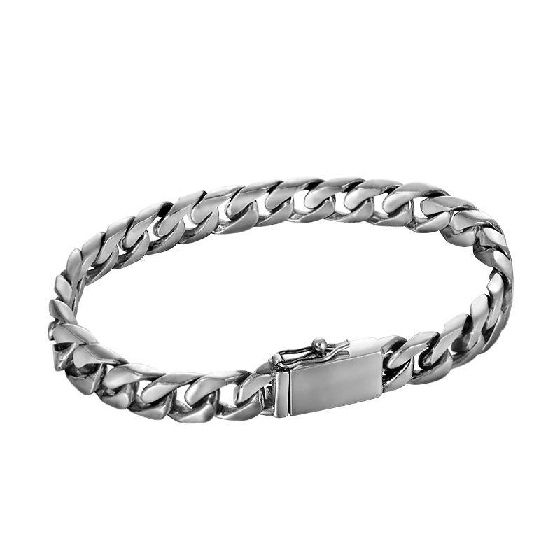 Women's & Men's Nude Lantern Simple Elegant Vintage Thai Bolt Bracelets