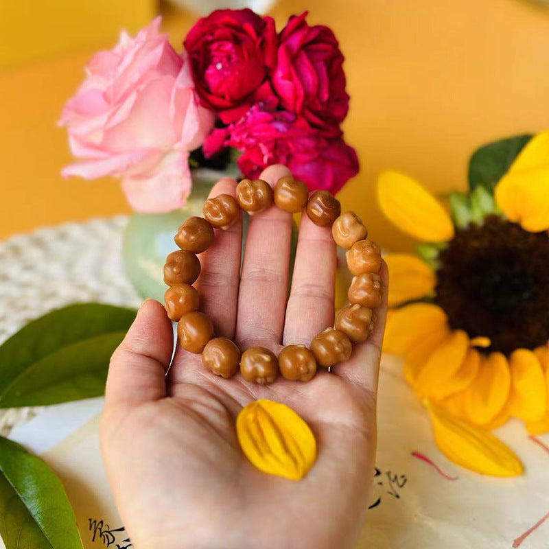 Paw Caramel Gradient Green Candy Landscape Material Bracelets