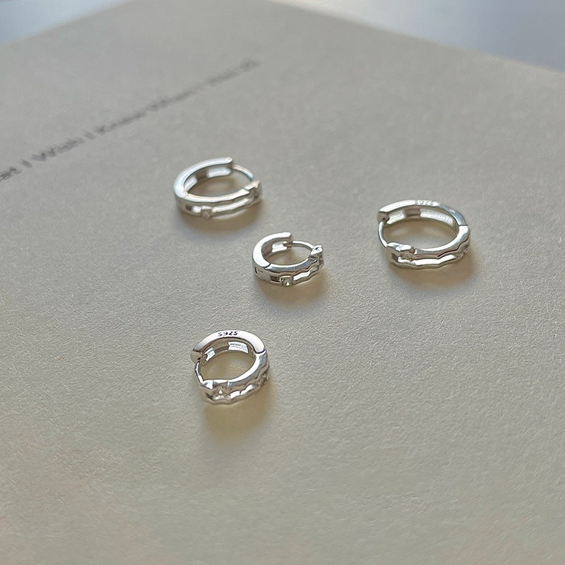 Women's Diamond Double Layer Ear Bone Niche Trendy Earrings