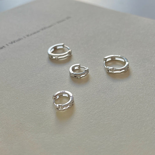 Women's Diamond Double Layer Ear Bone Niche Trendy Earrings