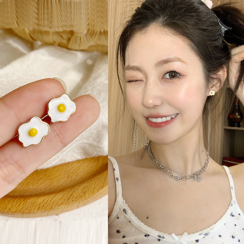 Women's Cute Fashion For Trendy Summer Fresh Versatile Stud Earrings